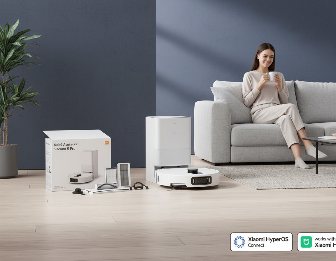 Robô Aspirador Vacuum 5 Pro