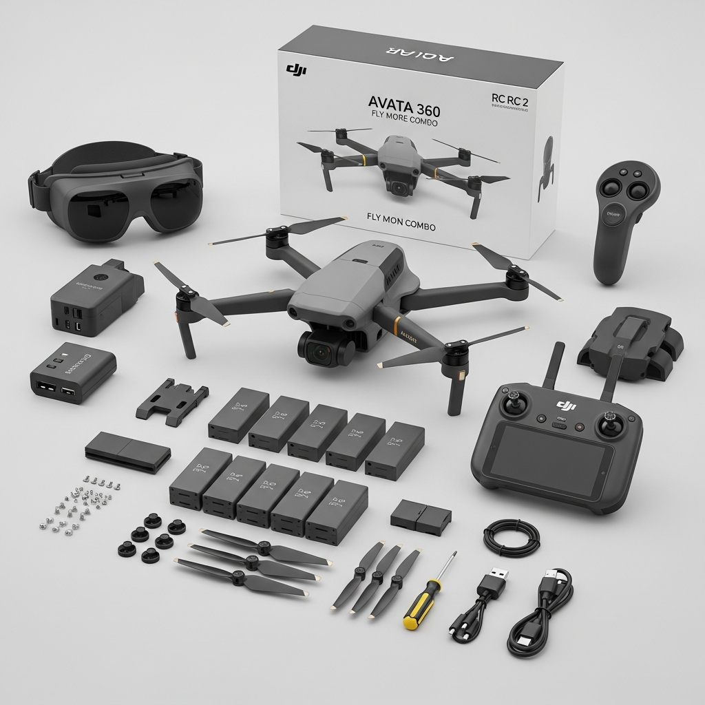 DJI AVATA 360 FLY MORE COMBO (DJI RC 2)
