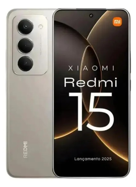 Celular Redmi 15 4G 8/256gb Titan GRAY (gold)